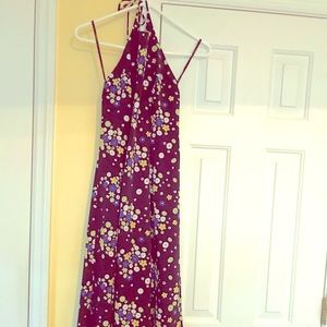 My Michelle Women’s maxi halter‎ dress